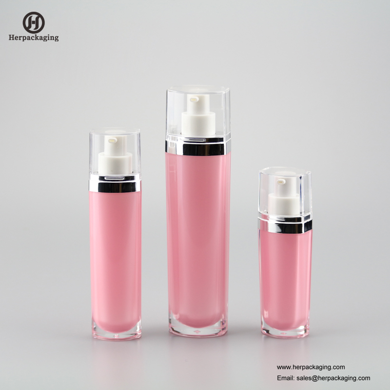 HXL322 Prázdný akrylový bezvzduchový krém a kosmetická láhev pro péči o pleť