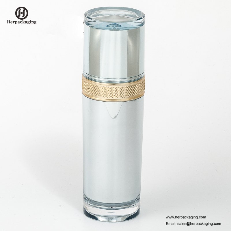 HXL327 Prázdný akrylový bezvzduchový krém a kosmetická láhev pro péči o pleť