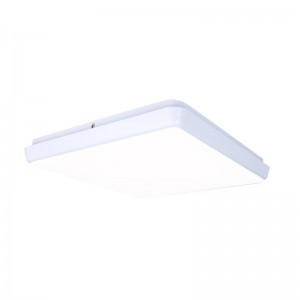 TUV Vodotěsný čtvercový barevný led stropní osvětlení 3 roky záruka IP65 led sprchová lampa 12w 18w 24w