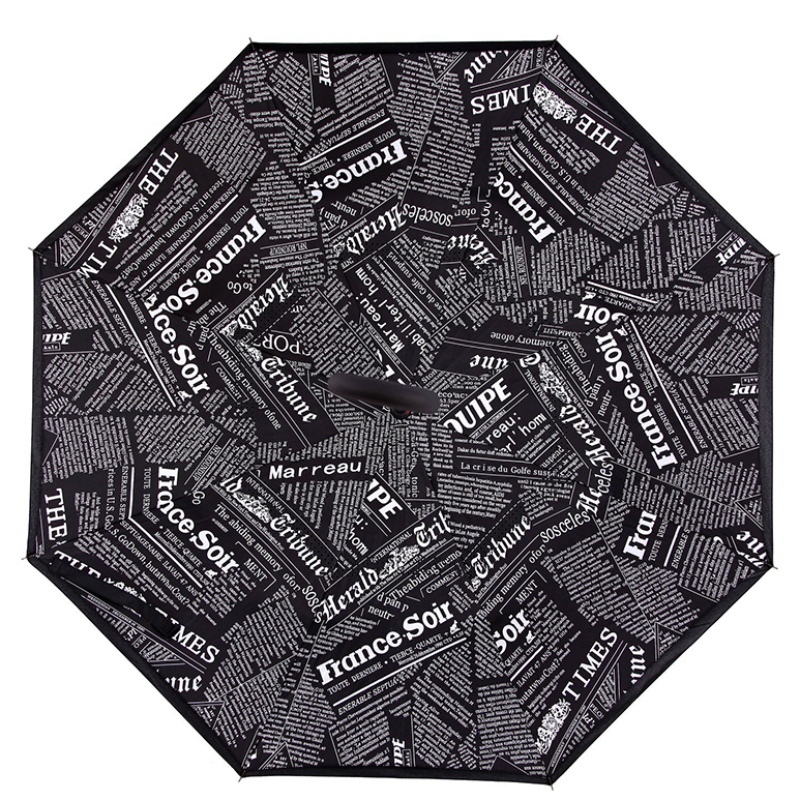 2019 Samostatně stojící auto Rain Gear Inverted Flowers Reverse Deštník