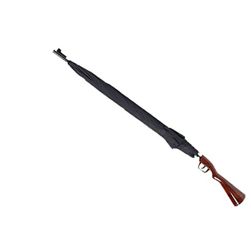 2019 nová položka Rukojeť tvaru propagačního rovného deštníku