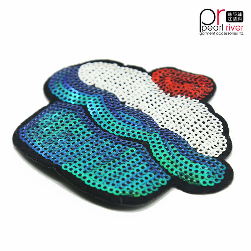kreslený flitr patch