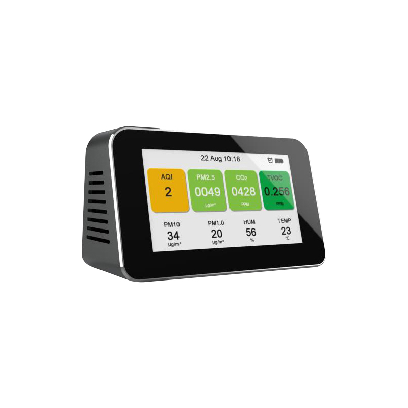Přenosný laserový tester kvality ovzduší pro testování kvality ovzduší PM2.5 pro domácí kancelářské automobily