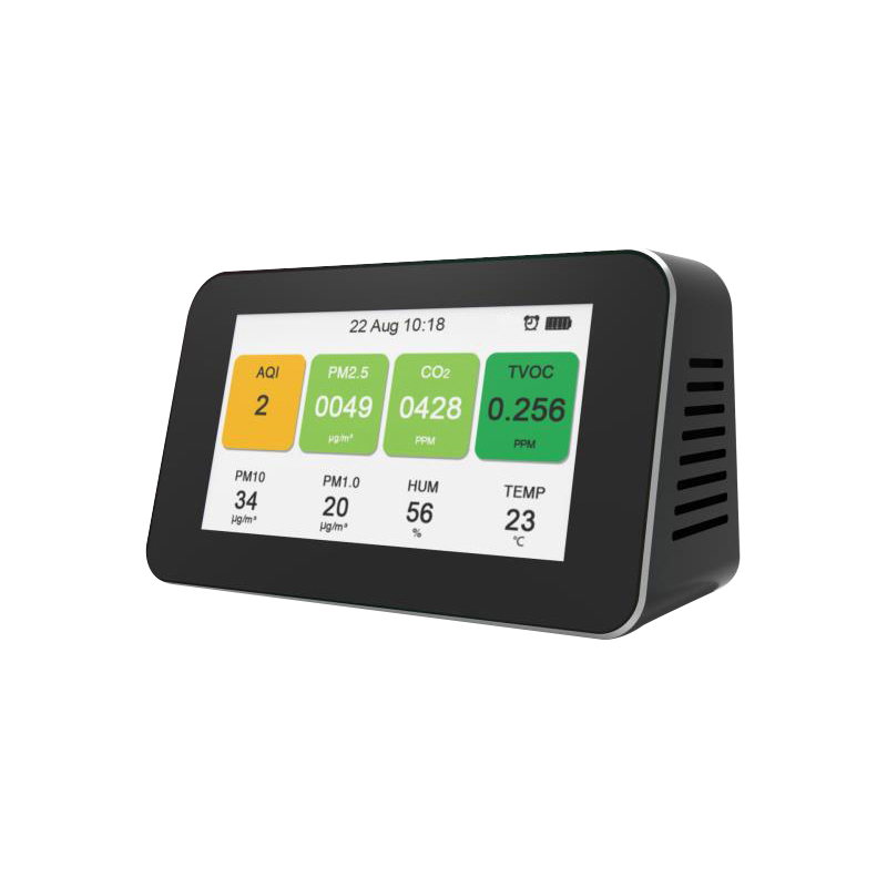 Přenosný laserový tester kvality ovzduší pro testování kvality ovzduší PM2.5 pro domácí kancelářské automobily