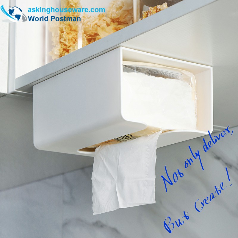 No Punch, Paste Wall Tissue Holder