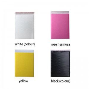 Vlastní tištěné plastové obálky Bubble EnvelopesPink Rose Gold Bubble Poly Mailer Bag