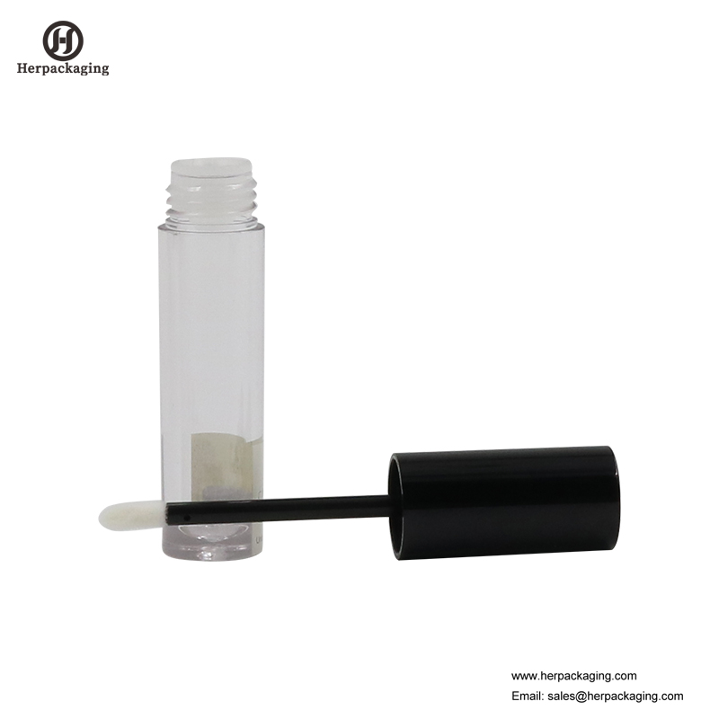 HCL301 Čirý plast Prázdné zkumavky na lesk na rty pro barevné kosmetické výrobky aplikátory s lesklým leskem na rty