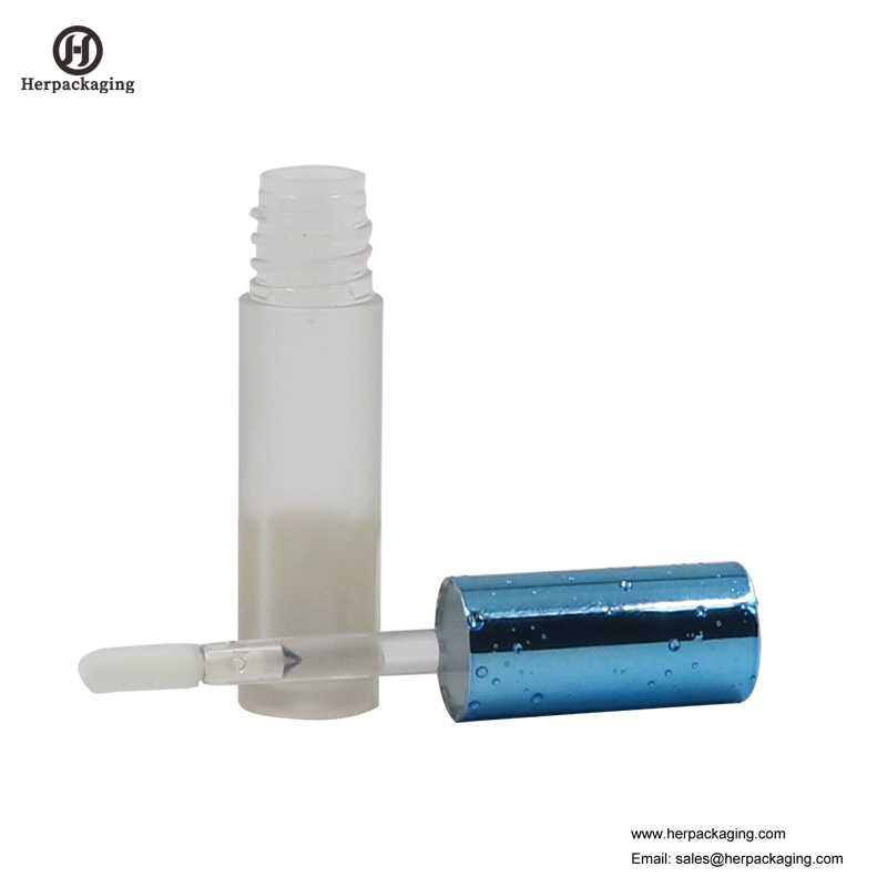 HCL303 Čirý plast Prázdné zkumavky na lesk na rty pro barevné kosmetické výrobky nanášející aplikátory lesku na rty