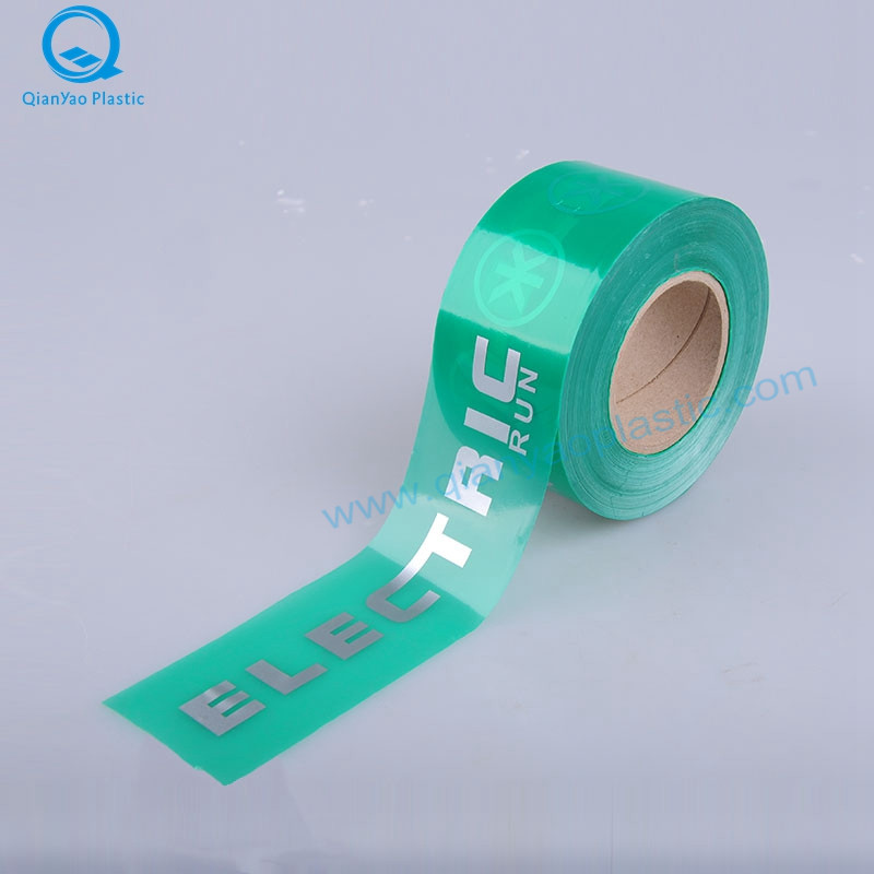 CUSTOM Printing Varovná páska; Zakázková bariková páska / bariérová páska; Přizpůsobená varovná páska