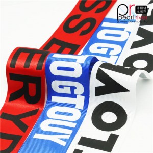 Černá / bílá / červená vysoce kvalitní páska