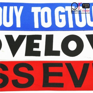 Černá / bílá / červená vysoce kvalitní páska