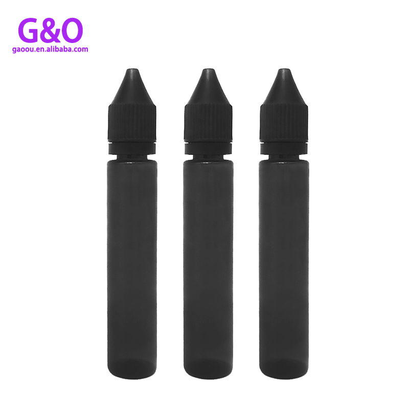 1oz 2oz 4oz 30 ml černý baculatý gorila jednorožec e tekutá plastová kapátko láhev 1oz černý pet baculatá gorila jednorožec plastová láhev