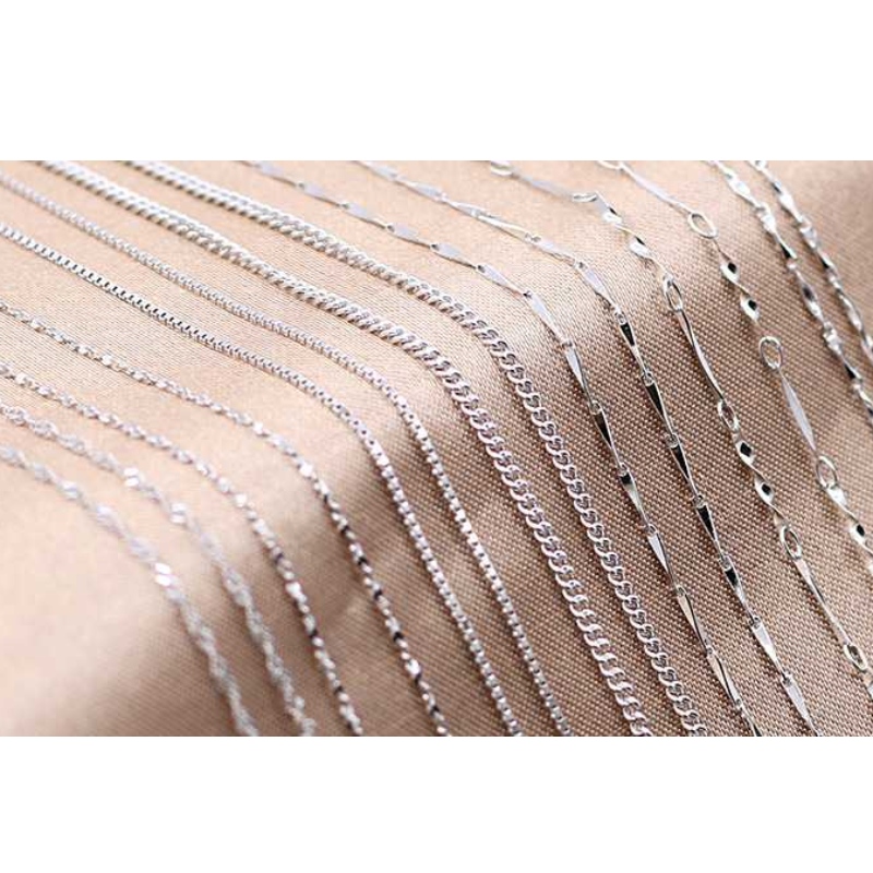 S925 Silver Woven Chain Velkoobchod