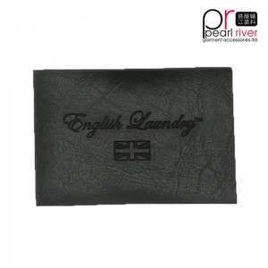 módní kožené barevné velké číslo visací štítek