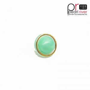 Vlastní logo kulaté gravírování pryskyřice knoflíky