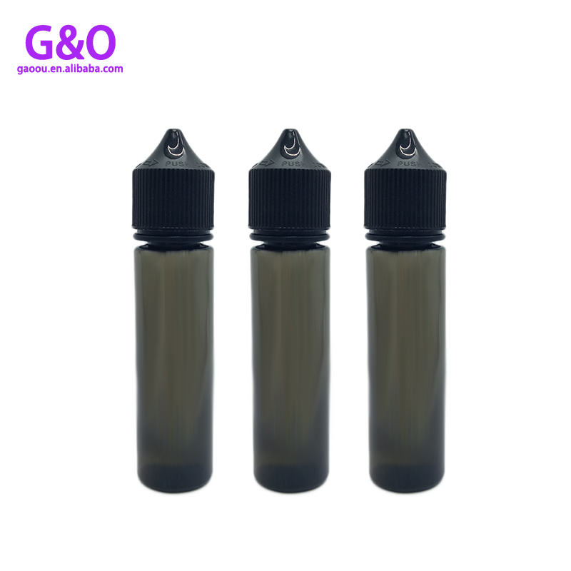 30ml 60ml 100ml láhev jednorožec černý baculatý gorila v3 e tekutý plastový kapátko láhev 60ml nový e tekutý jednorožec kapky lahví vape láhve