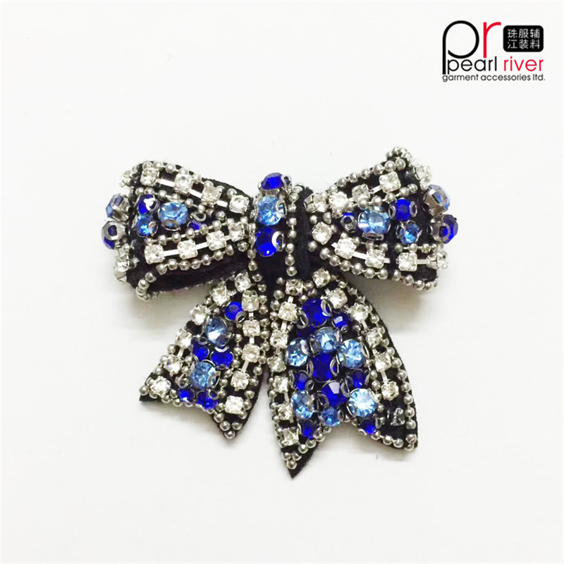 Nejnovější Beauty Bowknot drahokamu Patch Crystal Butterfly