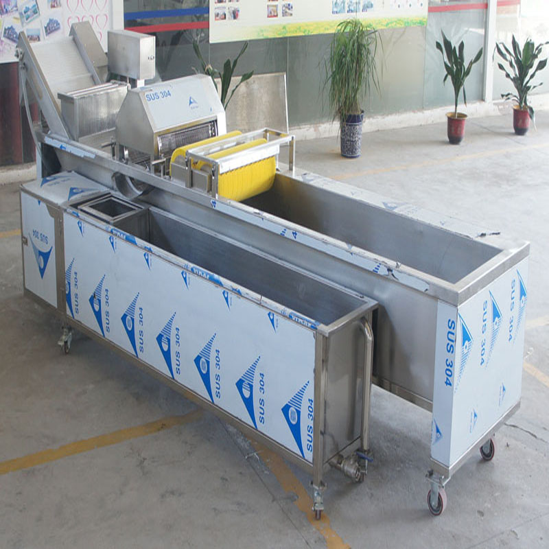 Pračka na dezinfekci zeleniny ozonem (se zařízením na odstraňování nečistot)