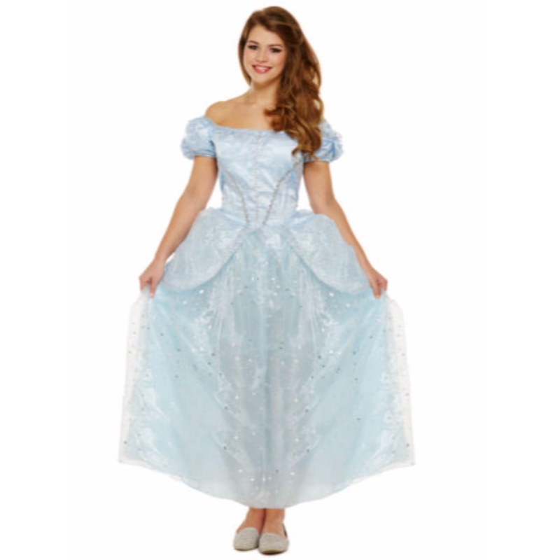 Nové dospělé princezny šaty efektní šaty roztomilé sladké halloween kostým dámy ženy ženské knihy týden