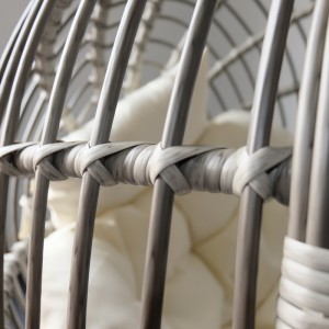 Přenosná velká 2-sedací lehátka v interiéru, venkovní houpací křeslo