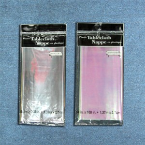 Fólie Tablecover s jednobarevnou kovovou fólií ubrus pro svatební hostinu oslavit svátek