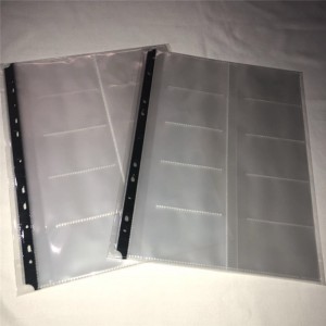 HIgh tranparency Name card Protector Pages