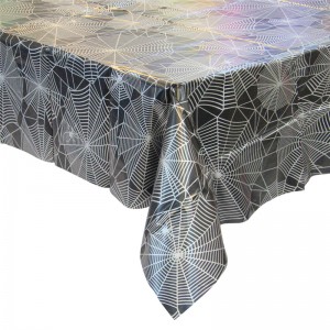 Black Color tablecover Halloween Day Ubrus