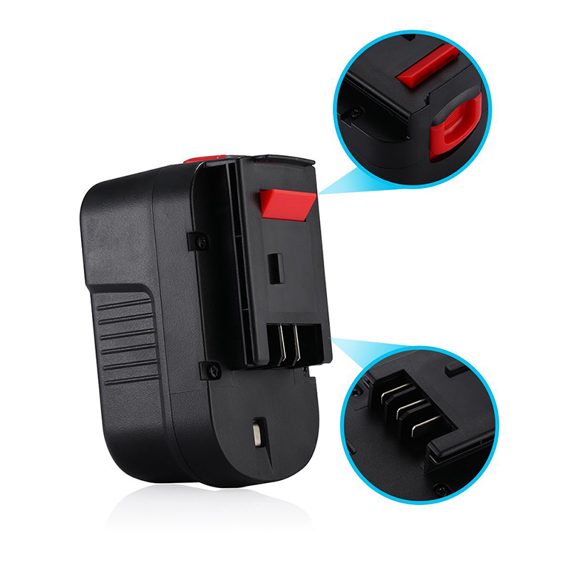Pro baterie Black u0026 Decker A1714, A14, A14F, A144 14,4V 2000 mAh Ni-Cd
