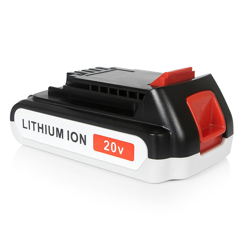 Akumulátorové baterie Li-ion 1500mAh 20 V, náhradní baterie pro Black u0026 Decker LB20, LBX20, LBX4020, LB2X4020