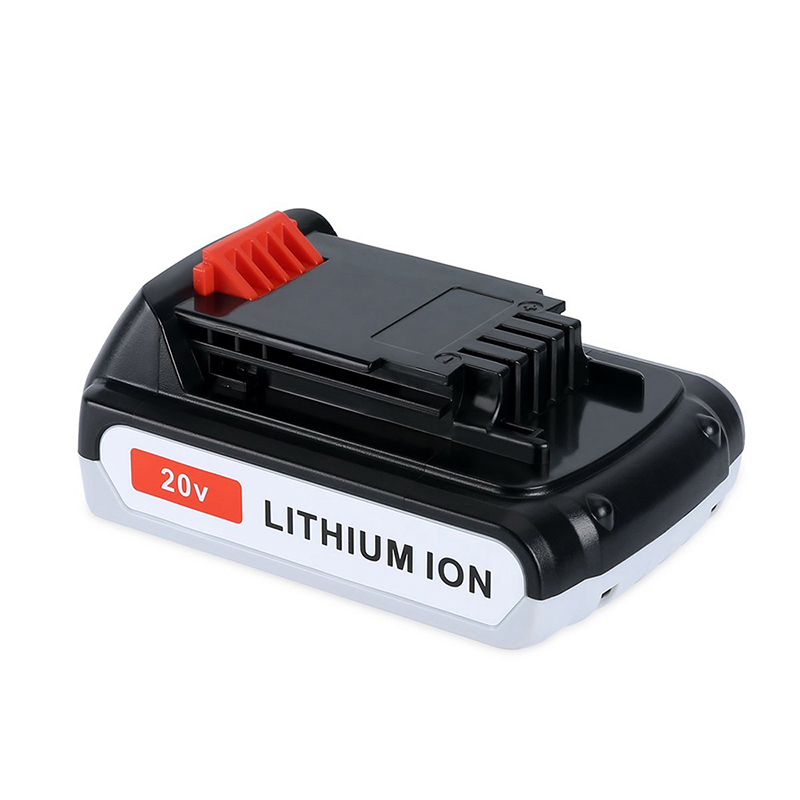 Akumulátorové baterie Li-ion 1500mAh 20 V, náhradní baterie pro Black u0026 Decker LB20, LBX20, LBX4020, LB2X4020