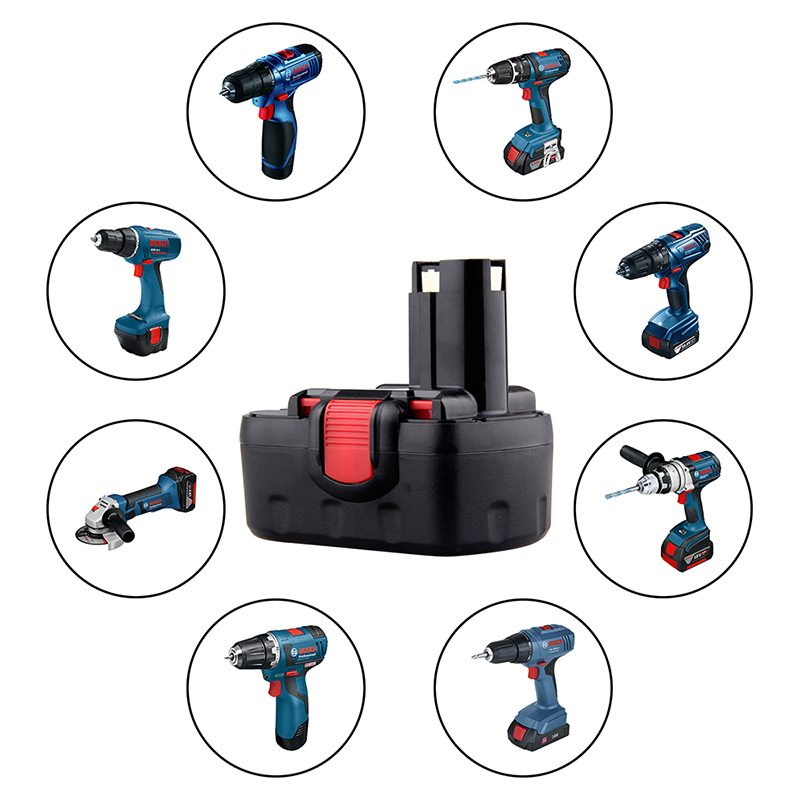 BAT160, BAT180, BAT181 Nástroje Bosch Baterie napájené bateriemi Ni-Cd, 18 V, 1700 mAh
