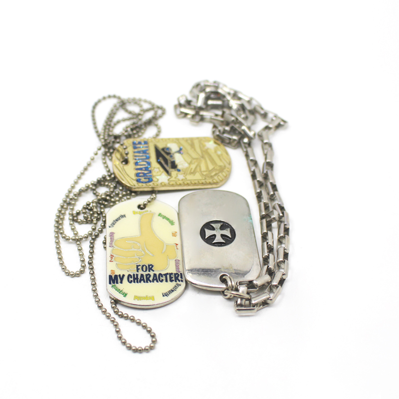 P003 smaltovaný dogtag