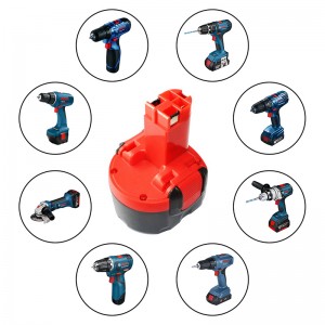 Náhradní baterie Ni-Cd 7,2 V 1300 mAh pro elektrické nářadí Bosch 2 607 335 587, 2 607 335 766