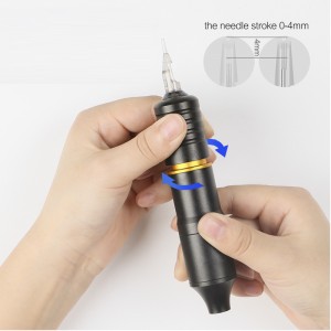 profesionální tetovací stroj Alloy Motor Rotary Eyebrow Cartridge Rotary Tattoo Machine Gun pro shader linnner coloring-in Tattoo Guns