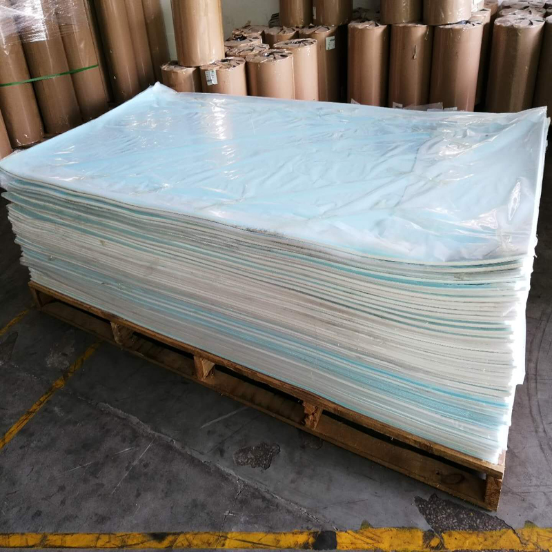 Hot výprodej šetrný k životnímu prostředí 0,8 mm 1220x2440mm odolný odolný plastový PET deska proti poškrábání na panel nábytku