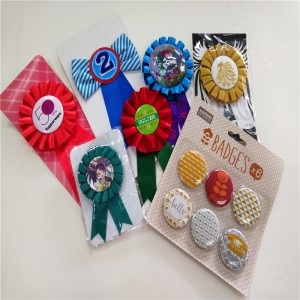 Velkoobchodní levný tisk vlastní knoflík odznak 58mm magnet / zrcadlo s pojistkou