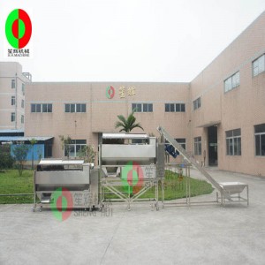 Stroj na loupání melounů / stroj na loupání ovoce a zeleniny / stroj na čištění štětců na kontinuální meloun ovoce QX-824