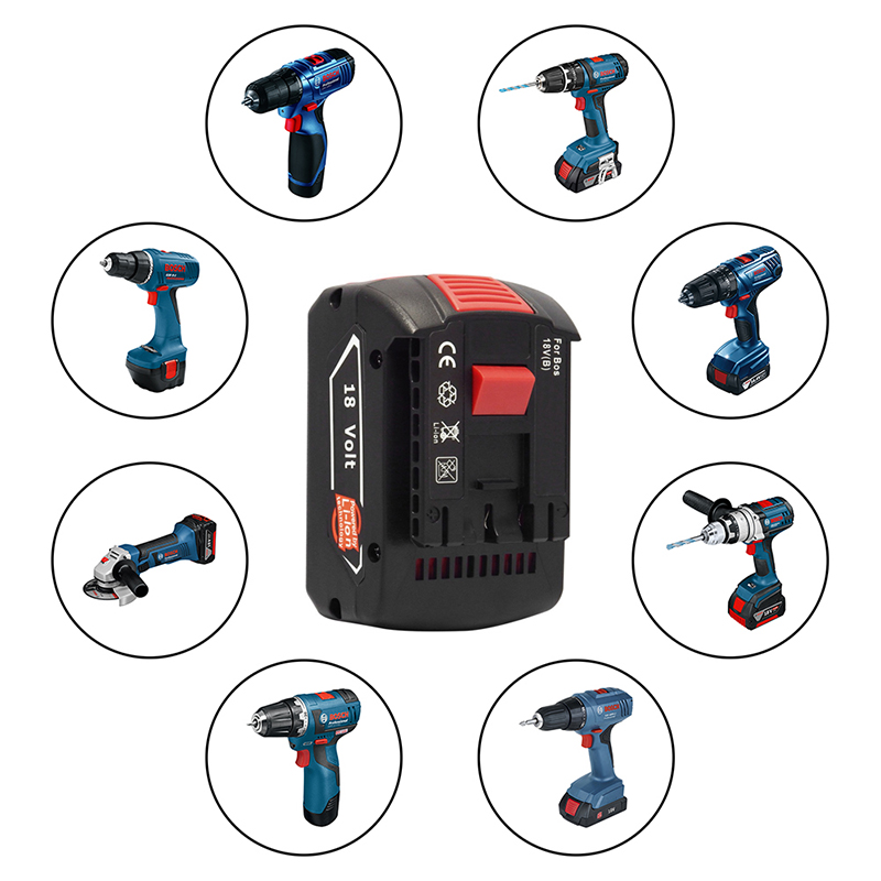 Li-ion dobíjecí nástrojová baterie Bosch BAT609, BAT609G, BAT618 18V 3000mAh