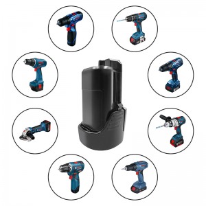 Li-ion 2000mAh 10,8 V BAT411, BAT412, BAT413, 2 607 336 996 Náhradní baterie Bosch Elektrické nářadí