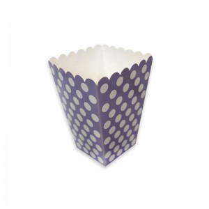 Přenosný papírový balíček pro krabičky na bonbóny Barevné OEM designové balení dárků pro večírky