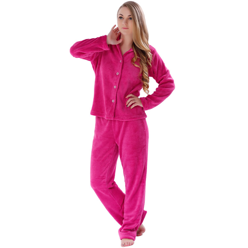 Ženy Soft Fleece pro dospělé pyžama