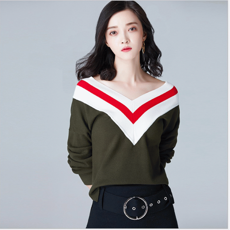 Přizpůsobený 100% Merino vlna Slash Neck pletený svetr svetr