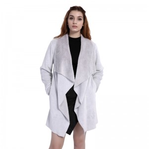 Dospělé flanel Fleece Kabáty Ženy Fleece Cardigan Ženy Teplé bundy