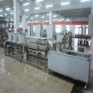 Výrobní linka na čištění a sušení mučenky