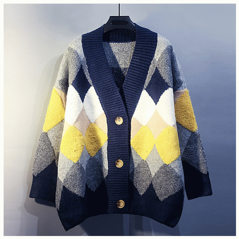 2019 Nový design Plus velikost žakárové zimní svetrové dámské pletené svetry