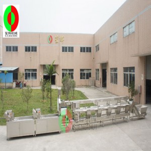 Multifunkční zařízení na praní zeleniny / výrobní linka na praní zeleniny / třívrstvé třídění čisté výrobní linky na zpracování zeleniny