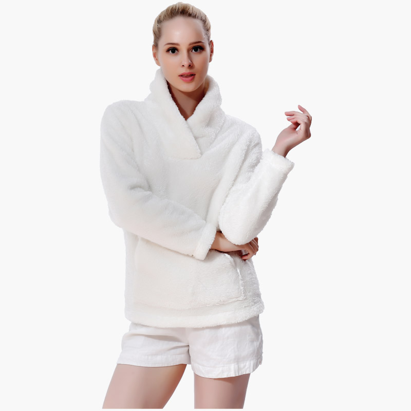 Dámská mikina Snuggle Fleece Cream