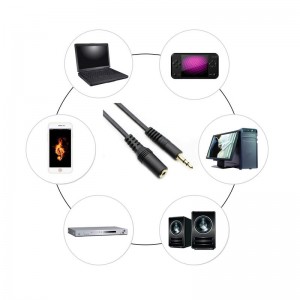Prodlužovací kabel 3,5 mm 1/8 \