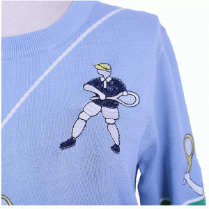 Přizpůsobený OEM design vyšívaný svetr pletený svetr pánské