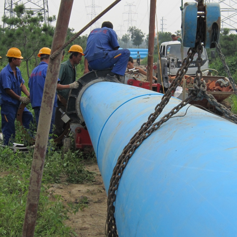 1600 mm velká velikost potrubí HDPE, trubka HDPE pro odpadní vody